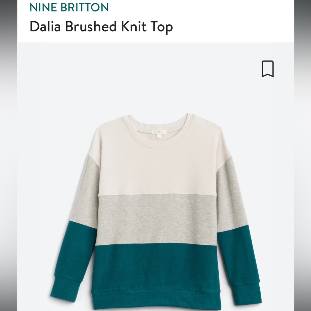 Stitch fix nine Britton fleece sweatshirt